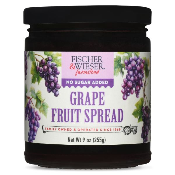 Grape Fruit Spread - No Sugar Added