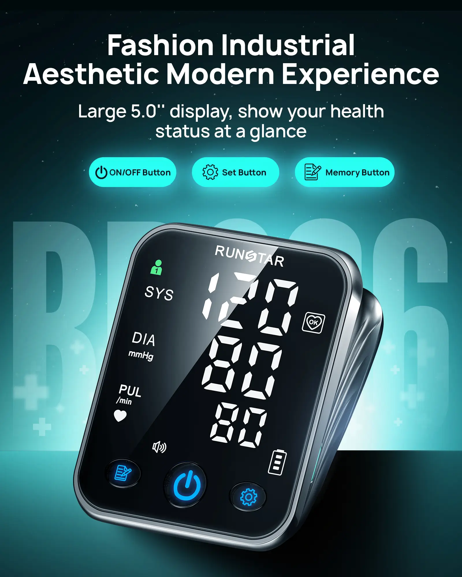 PulseNova Smart Blood Pressure Monitor
