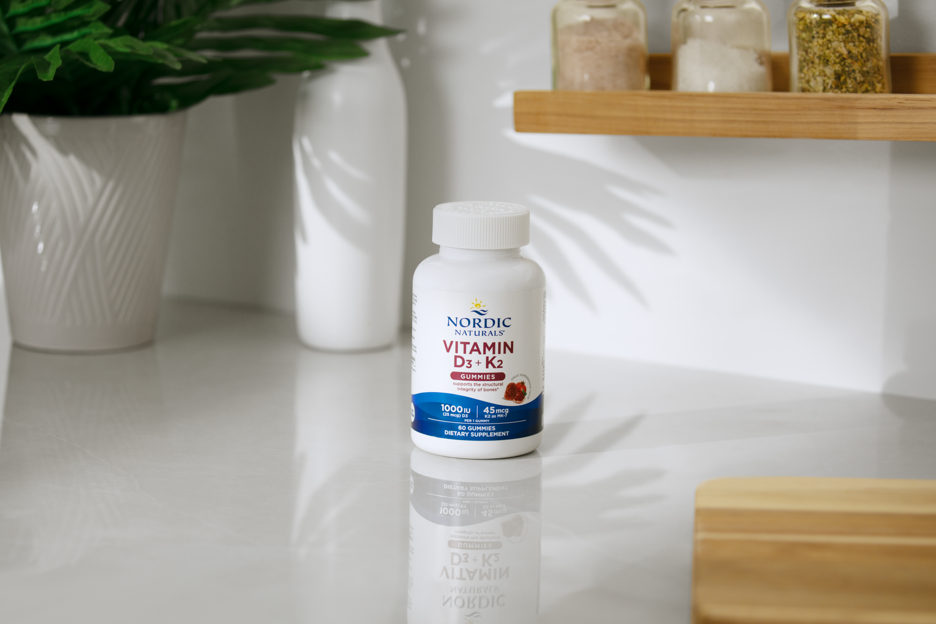 Nordic Naturals Vitamin D3+ K2 Gummies
