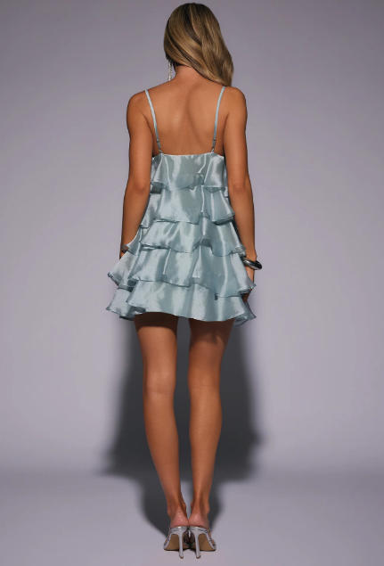 Spark Season Mini Dress Mint