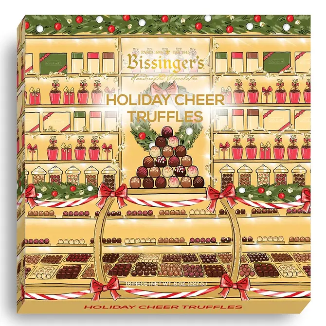 HOLIDAY 2026 Bissinger's Holiday Cheer Truffles 16 PC