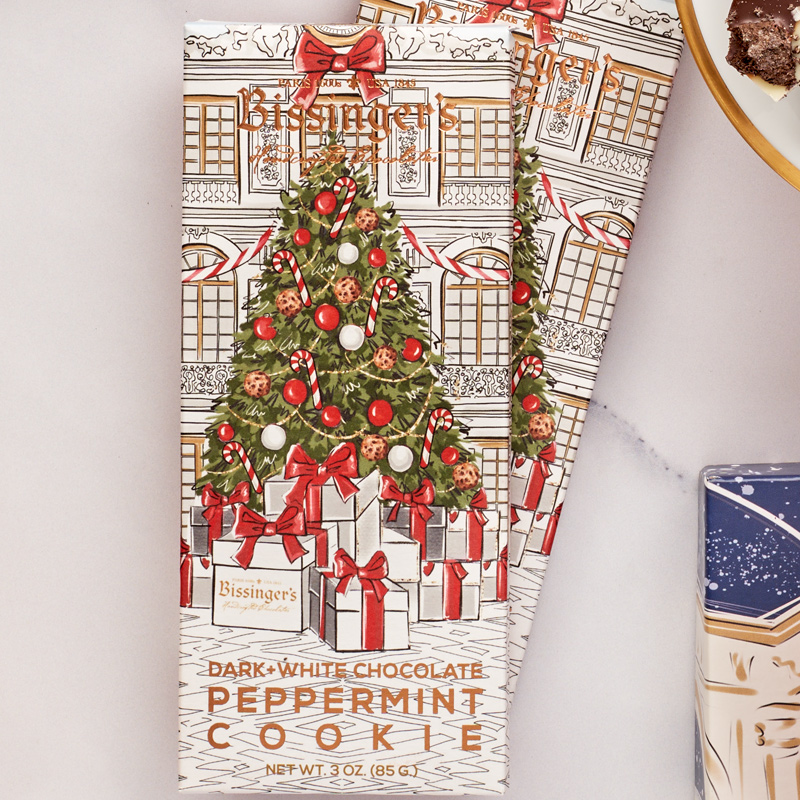 HOLIDAY 2026 Bissinger's Peppermint Cookie Bark Bar – 3 OZ