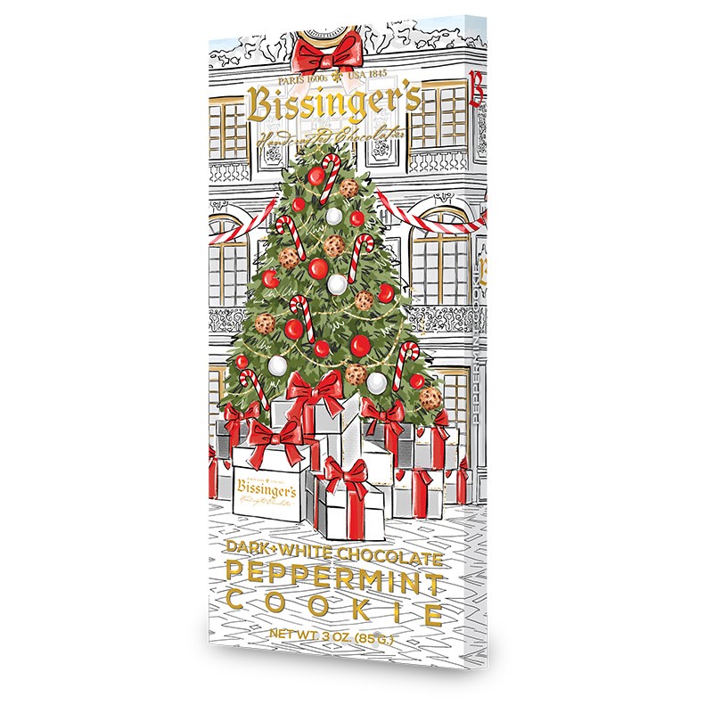 HOLIDAY 2026 Bissinger's Peppermint Cookie Bark Bar – 3 OZ