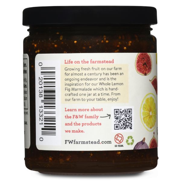 Whole Lemon Fig Marmalade