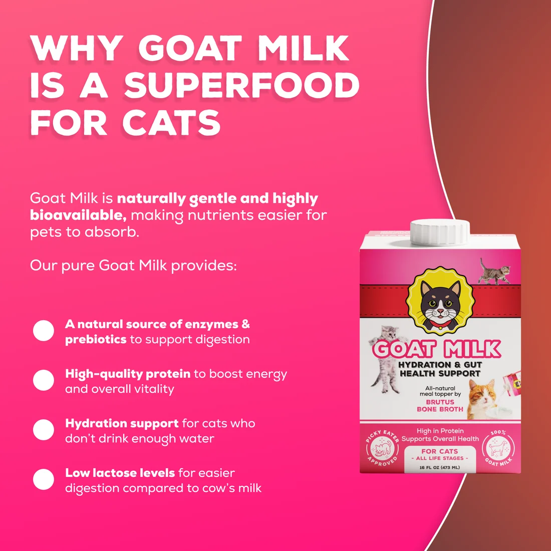 Goat Milk for Cats