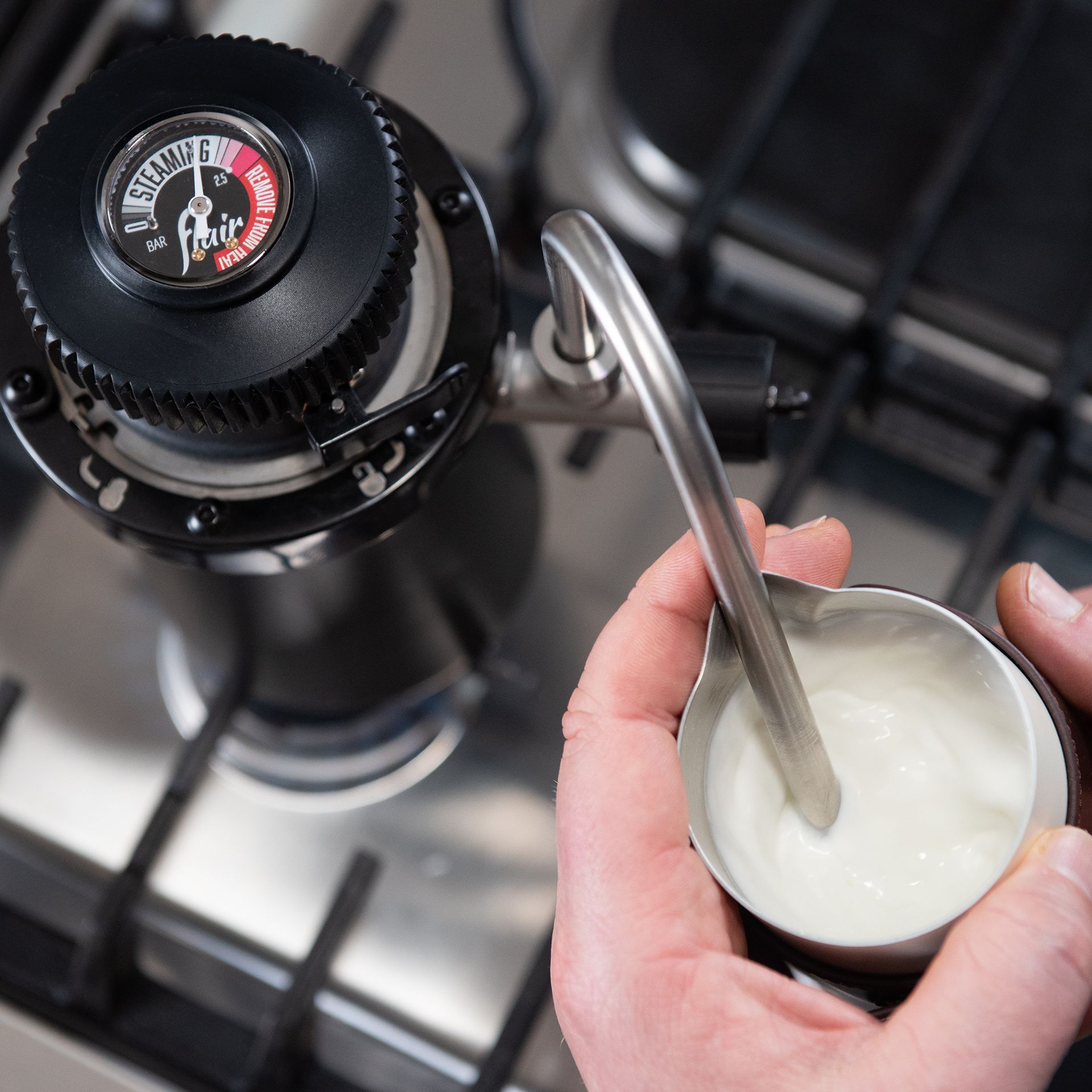 Wizard Stovetop Milk Steamer