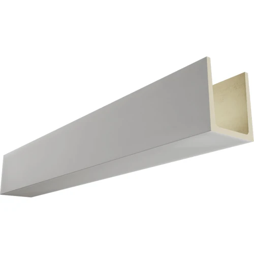 Faux-wood ceiling beams