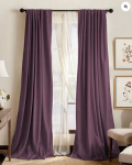 TheHues Hussein 4 Layers OEKO Certified Soundproof Thermal 100% Blackout Anti-Dust Premium Custom Curtain