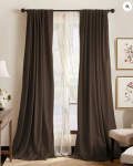 TheHues Hussein 4 Layers OEKO Certified Soundproof Thermal 100% Blackout Anti-Dust Premium Custom Curtain