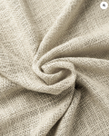 TheHues Jupiter Linen Look Soft Heavyweight Sheer Custom Curtain