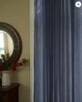 TheHues Cassie Linen Blend Custom Curtains