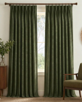 NICETOWN Sienna Heavyweight Linen Pinch Pleat Room Darkening Ready Made Curtains - Pair