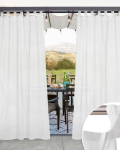 NICETOWN Mira Waterproof Sheer Outdoor Custom Curtains - Single Panel